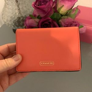 Coach mini-wallet